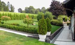 Garten an Haus